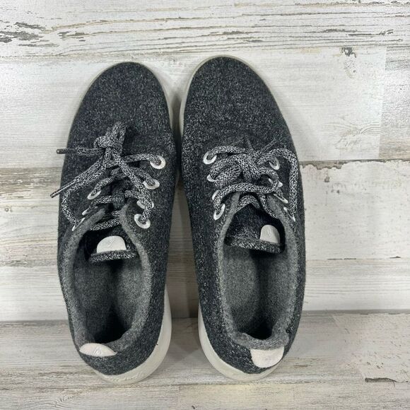 Allbirds Womens 8 Wool Runners Sneakers Heather Gray‎ White Soles Size 9 - Picture 7 of 9